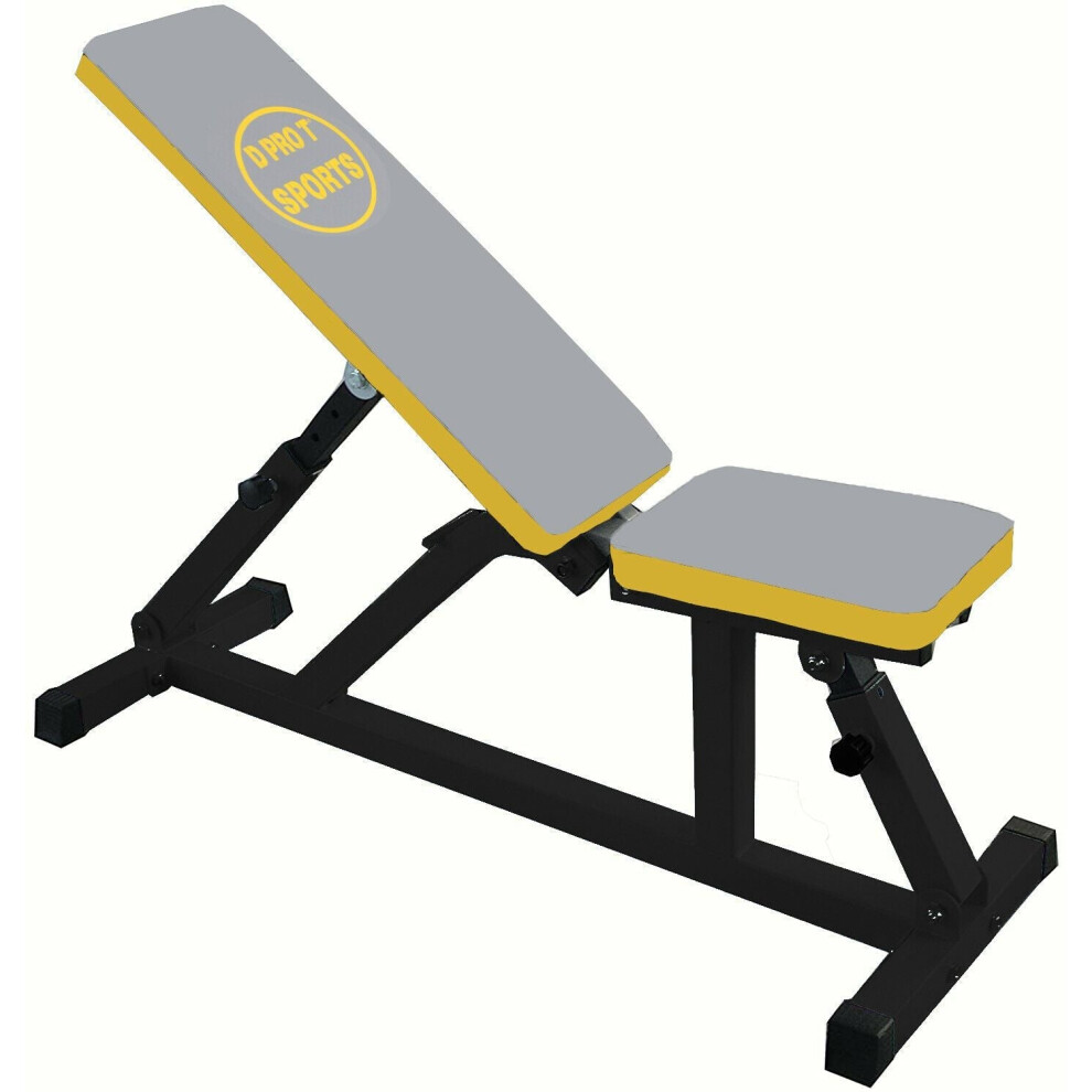 (Incline Bench) Bench Press Weight Training Multi Gym Fitness Home Machine Exercise Incline 5060501725449