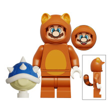 (Mini Figure A, 1pc Mini Figure) Super Mario Luigi Peach Princess Mushroom Mini Figures Building Blocks Characters Kids Best Gift