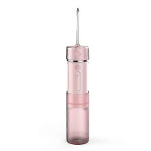 (As show, One size) Portable Dental Jet Mini Oral Irrigator HOC600 IPX7 Waterproof with Jet DIY Modes for Dental Appliances Travel Care and Home Use