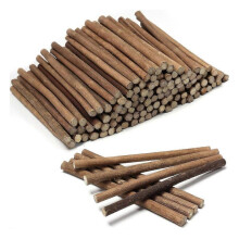 120Pcs Craft Sticks, 6 Inch Long Wood Sticks for Crafts, Twigs Sticks Wood Logs for Decoration, DIY Crafts Photo Props