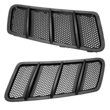 2X Side Hood Grille Cover for W166 ML Class 2012-2015 1668800105 1668800205