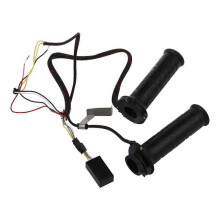 7/8 Motorcycle Heated Handlebar Electric Hot Grips 12V Handle Warmer 22mm Adjustable Temperature Motorcycle Accessories
