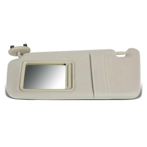 for 2007-2011 Left Driver Side Sun Visor Sunshade Light Beige