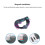 Cooling Fan for 3 Face Pad Active Ventilation Air Circulation Breathable Interface VR Headset Cover 3