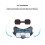 Cooling Fan for 3 Face Pad Active Ventilation Air Circulation Breathable Interface VR Headset Cover 5