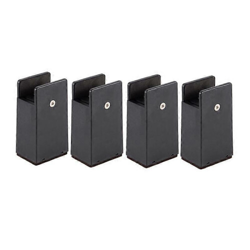 Adjustable Bed Risers 4In,Furniture Risers with Screw Clamp,4Pc Couch Risers for Furniture Thicknes