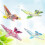 (As show, One size) 2.4G Electric Eagle Remote Control Bionic Bird Flying Wing Flapping Bird Toys 1