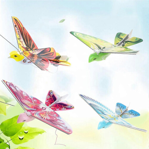(As show, One size) 2.4G Electric Eagle Remote Control Bionic Bird Flying Wing Flapping Bird Toys