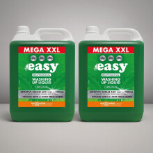 Easy Original Washing Up Liquid - 5L ( Pack of 2) | Powerful Grease-Cutting Formula – Fresh Scent – Ideal for Home & Commercial Use