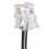 RJ11 6P4C Telefonsladd ADSL-modem 5 meter 6