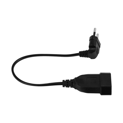 Europea Male Plug to Female Socket Power Cable for PC Computer (0.) 2