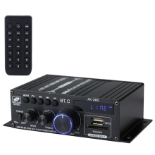 Car BASS Audio Amp Music Player Car Speaker Class D FM USB/SD