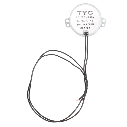 Σύγχρονος κινητήρας AC 220/240V 30RPM 4W CCW/CW διπλής κατεύθυνσης