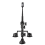 Car Suction Cup Mount Kit with Selfie Stick Ball Head Adapter 3