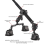 Car Suction Cup Mount Kit with Selfie Stick Ball Head Adapter 6