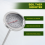 Long Stem Compost Soil Thermometer - Fast Response Stainless Steel 6