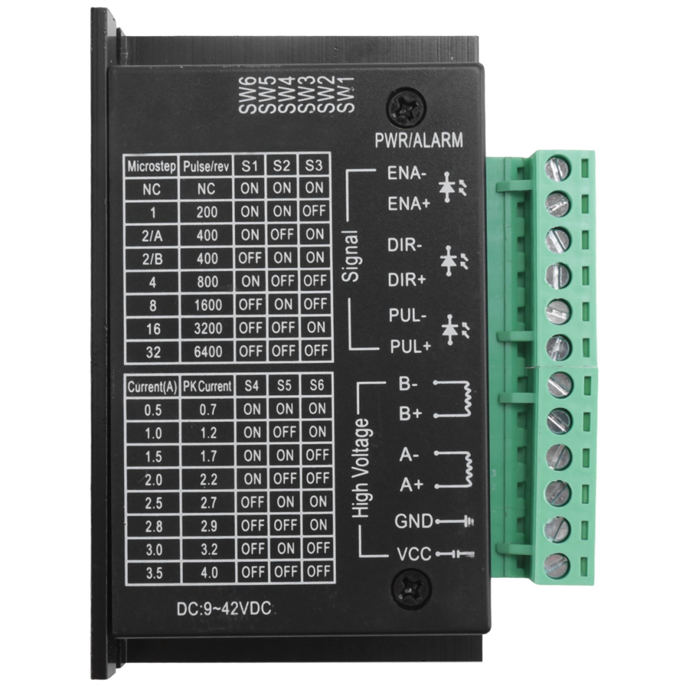 Stepper Motor Driver Tb6600 Upgrade Nema 23 Nema17 4A Dc9-42V 4851792429977