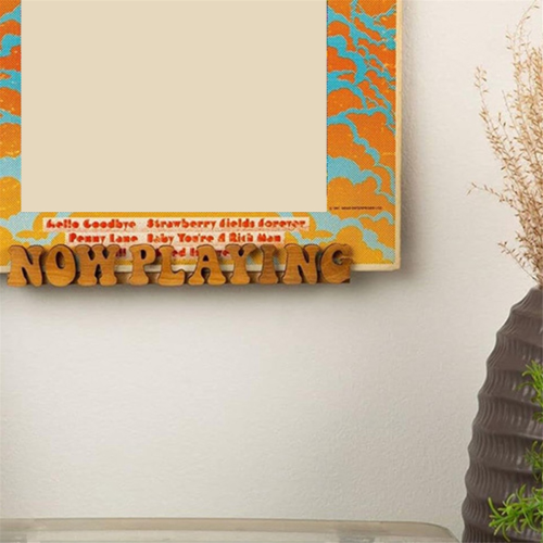 Now Playing Vinyl Record Stand Display Wall Mount 1