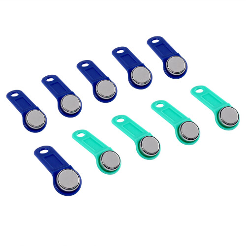 10 τεμάχια Κλειδί μνήμης επαφής RFID RW1990 IButton για αντιγραφή καρτών Κλειδιά καρτών 2
