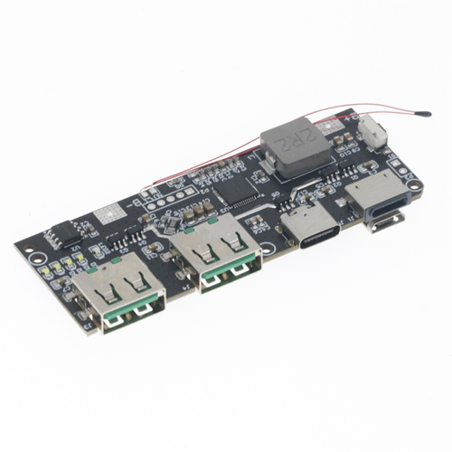 QC4.0/3.0 LED Double USB 5V Banque d'alimentation portable 18650 Module de charge, A 1