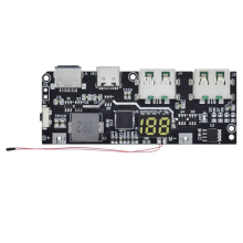 QC4.0/3.0 LED Dual-USB 5V mobile Powerbank 18650 Lade-Modul, A