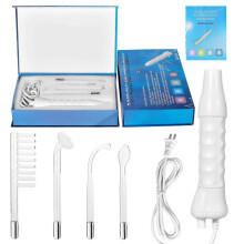 Facial Machine, Portable Handheld High Frequency Wand Skin Tightening Acne Spot Wrinkles Remover