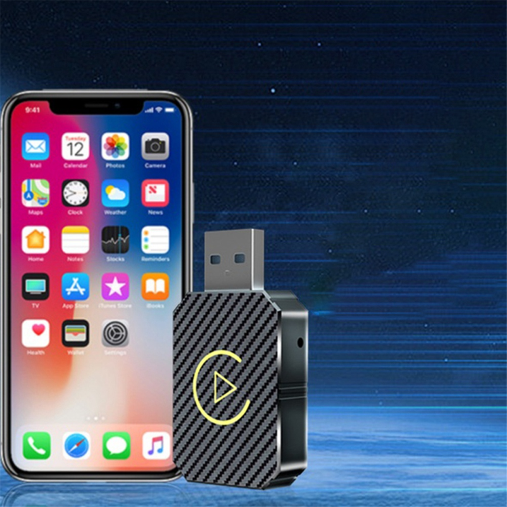 Photos - FM Transmitter 2 In 1 CarPlay Box Car Android Smart Box Wireless Adapter Car Adapter
