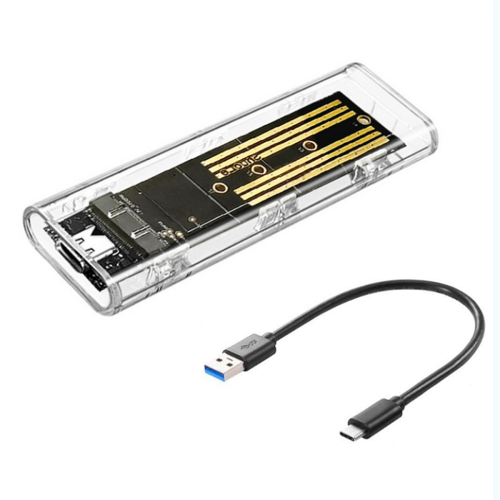 M.2 NVMe SSD-behuizing – draagbaar