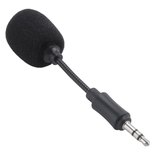 Microfone curto tripolar em linha de 3,5 mm para câmera 2