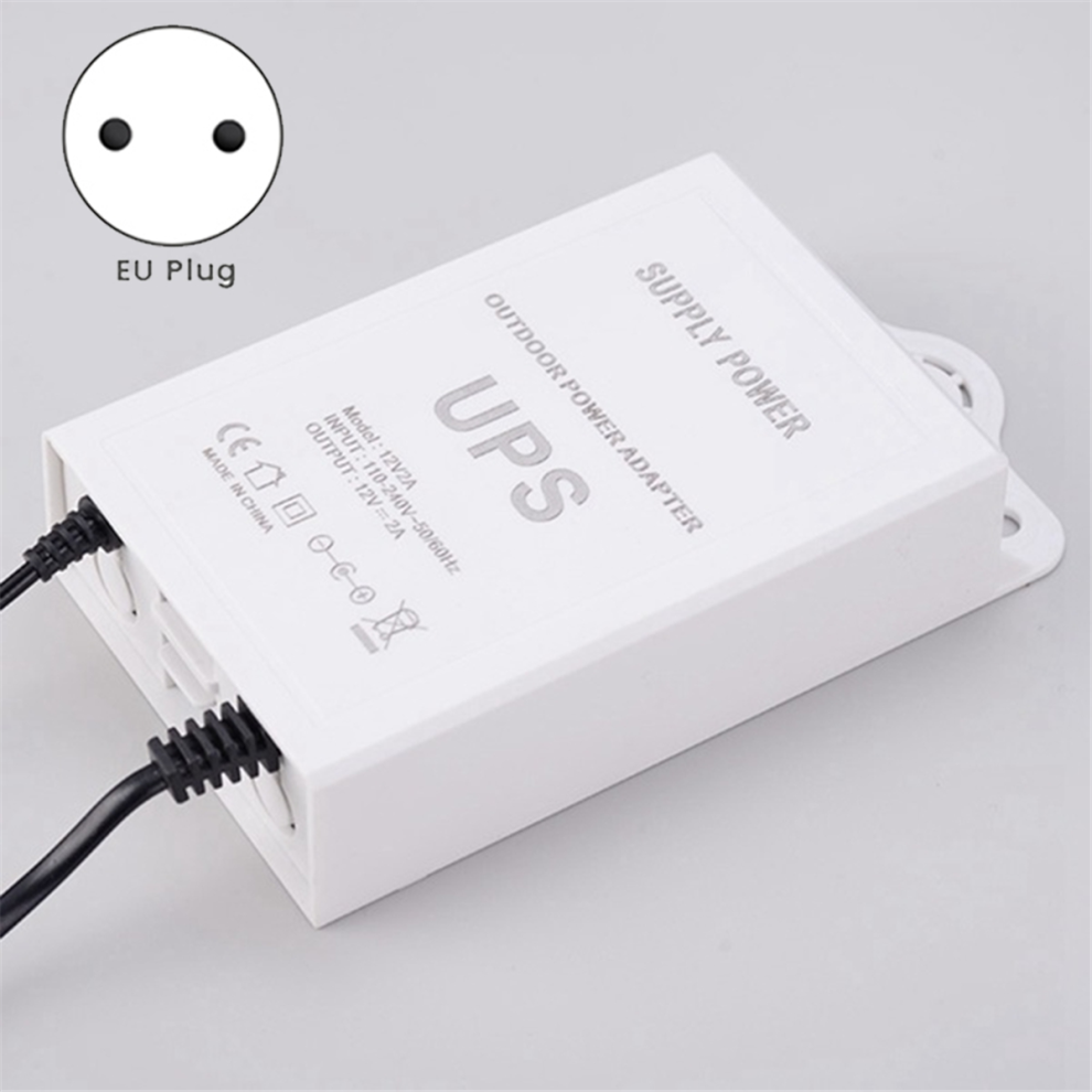 12V-2A Uninterruptible Power Supply For Wifi Modem Router Eu Plug 4851792441047