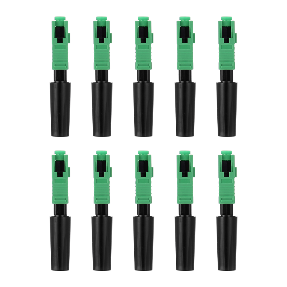 10Pcs Ftth Embedded Quick Connector Sc/ Fiber Optic Connector 4851792443256