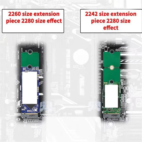 M.2 NGFF SSD-adapterkort Omvandlingskort B 1