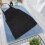 Unisex 2 Pocket Black Kitchen Apron Bib, One Size in Medium 5