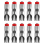 10 τεμάχια ανοξείδωτου χάλυβα για γουρούνια - αυτόματο ποτιστικό νερού με θηλή 1