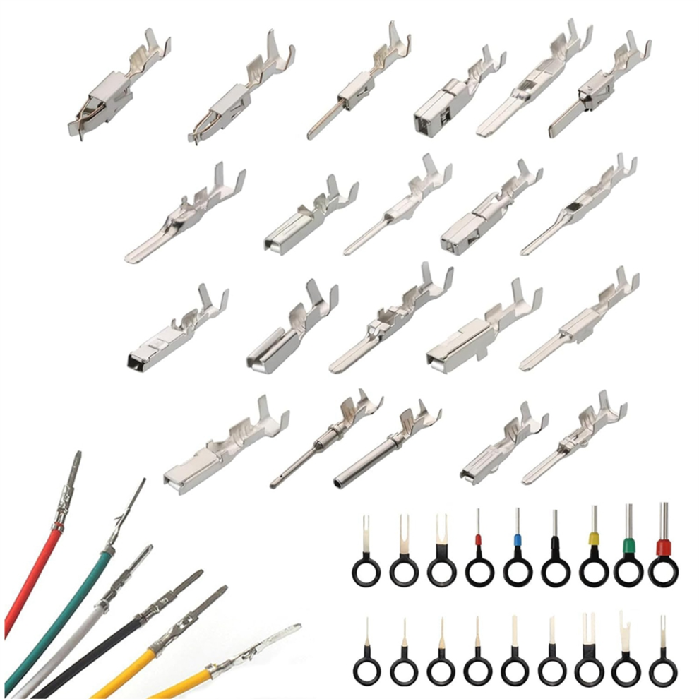 340Pcs 1/1.5/1.8/2.2/2.8/3.5Mm Terminal Pins Wire Harness Pin 4851792406121