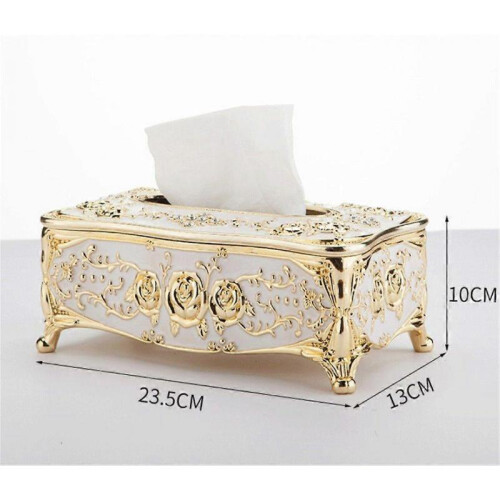 Paper Tissue Box Luxury European Style Acrylic Tissue Box 1