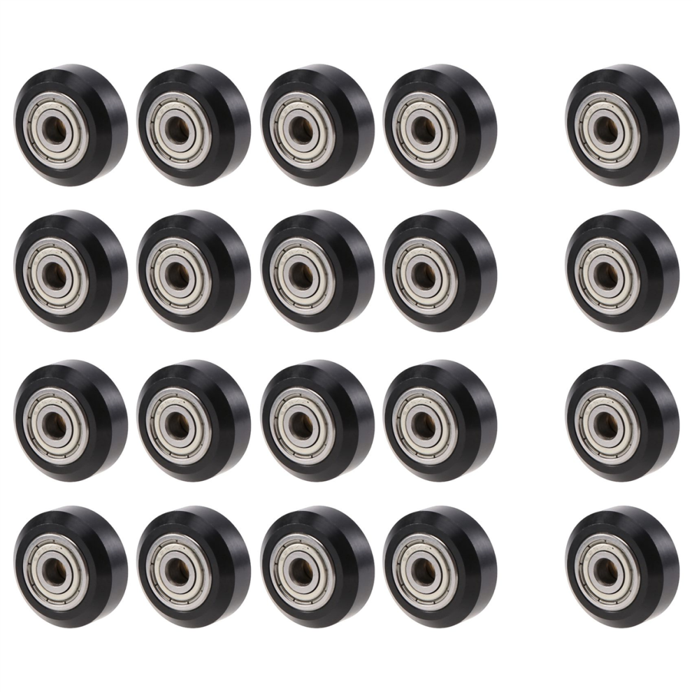 20Pcs/Slot Plastic Wheel Pulleys Ball Bearings 625Zz 3D Printer Parts 4851792408873