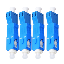 4-pack Singlemode 9/125 μm SC/UPC-mannelijk naar LC/UPC-vrouwelijk hybride