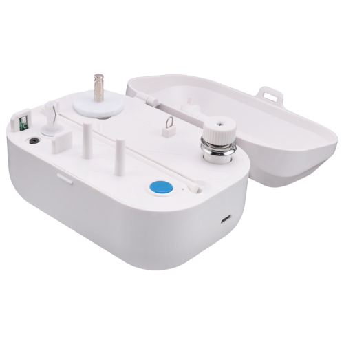 Bobinadeira automática com parada automática, suporte para carretel grande de linha 2