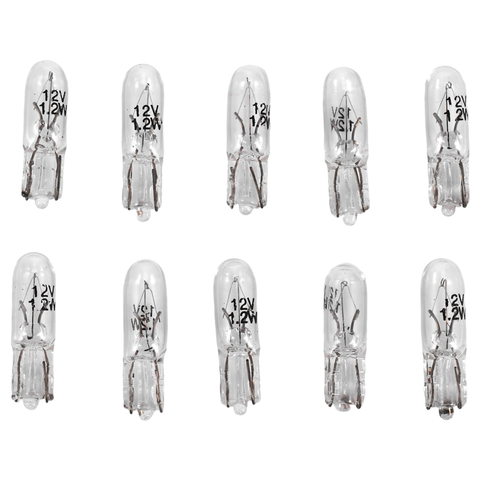 10Pcs T5 17 86 206 286 Halogen Bulb Car Instrument Panel Lamp 1.2W-image-OPC-PHNZTYB-NEW