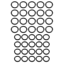 Power Pressure Washer Rubber O-Rings For 1/4 Inch,3/8 Inch,40-Pack