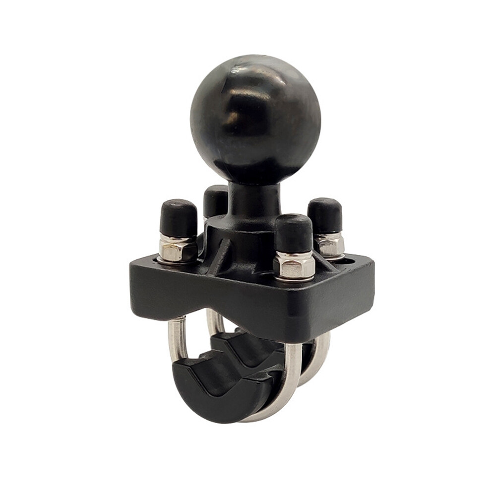 Base Di Montaggio Per Doppio Manubrio Con Sfera Da 1,5 Pollici Per Fotocamera-image