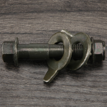4 piezas de tornillos de camber ajustables de acero de 14 mm para la alineación de las cuatro ruedas del coche, grado 10.9
