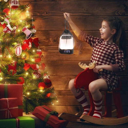 Wireless Bluetooth Speaker with Touch Control Bedside Lamp,Alarm Clock,MP3,Portable Smart LED Touch Sensor Table Lamp Dimmable  Multi-Color 2