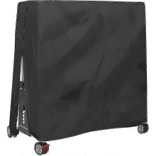 (As show, One size) Black 165x70x185cm Waterproof And Dustproof Outdoor Ping Pong Table Cover Table Tennis Table Cover -dd