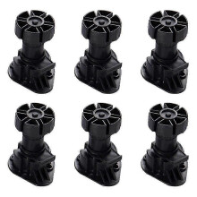 (As show, One size) 12pcs Cabinet Foot Plastic Height Furniture Cupboard Leg Adjustable Feet(100mm-120mm