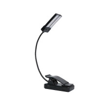 (As show, One size) Double-Headed Rechargeable, Portable Music Stand Light, Clip-on Music Stand Light, Lightweight Eye