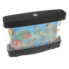 (Style B) Aquarium Lamp Marine Fake Aquarium Decorative Lamp for Home Holiday Birthday