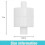 4Pcs Cat Water Fountain Filter Dog Drinking Dispenser Filter Flowing Water/Loop Filter Automatic 2