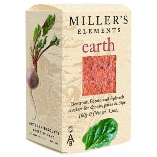 Miller's Elements Earth Crackers 100g